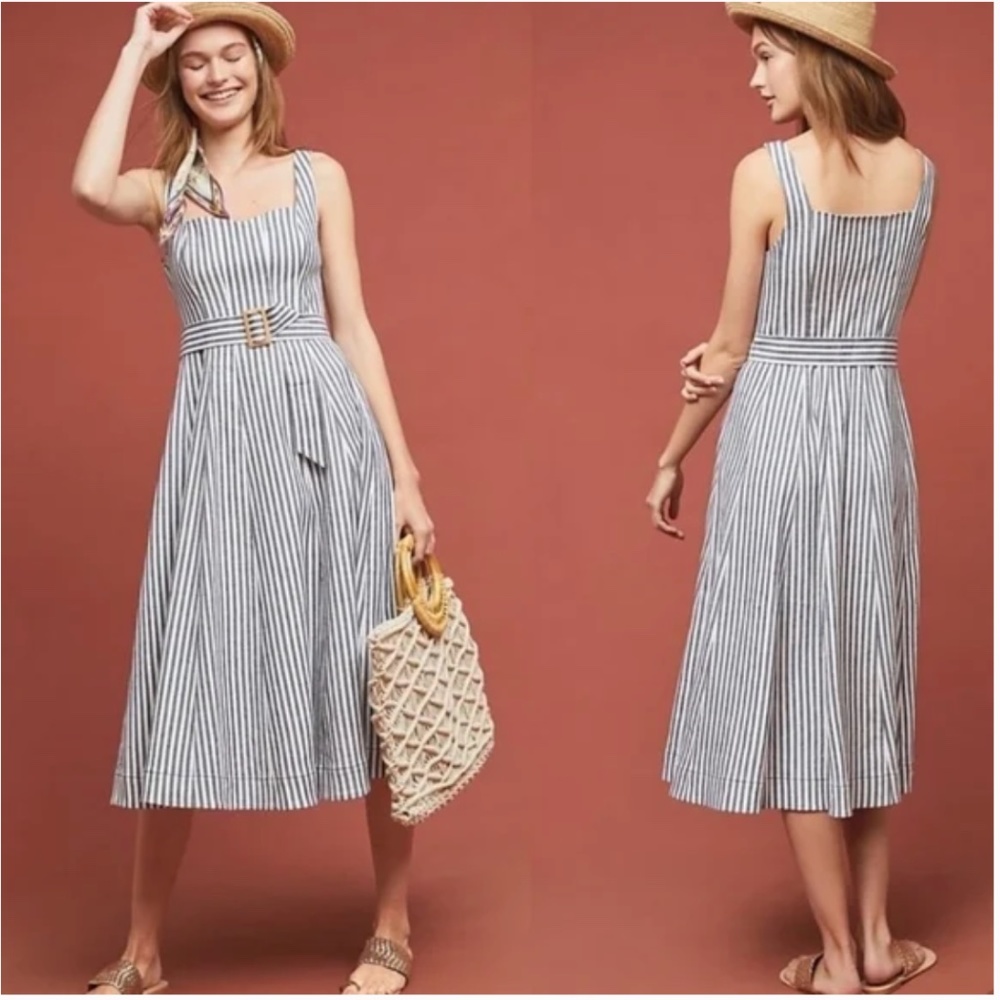 Maeve by Anthropologie Striped dress